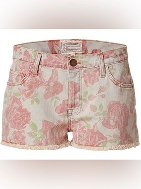 Current/elliott Red Rose Low Rise Boyfriend Short size 29 women’s